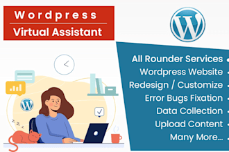 be your wordpress virtual assistant VA