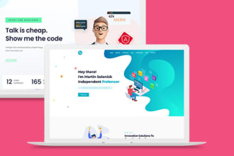 deliver stunning looking website real quick