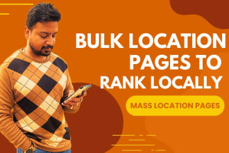 build mass location pages to your website