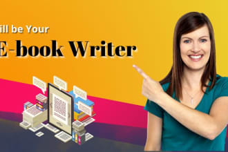 write kindle book, ebook writer, ghostwriter, book writer