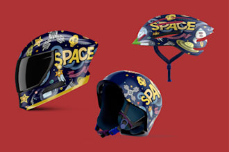 create a professional helmet for your fantasy