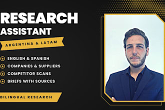 be your bilingual research assistant for argentina and latin america