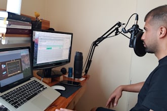 do persian and  english voice over farsi