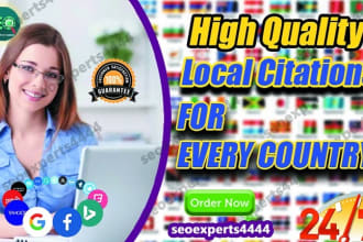 do top local citations for any country