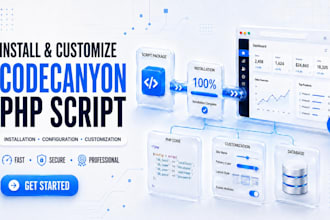install and customize any codecanyon PHP script