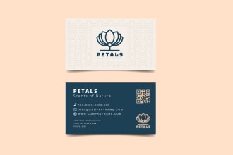 design modern business  card