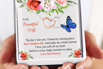 design trendy message cards, necklaces for shine on, gear bubble