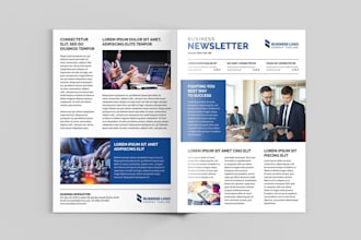 design magazine layout and newsletter