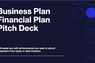 make financial plan and business plan for startup