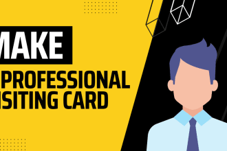 make you a visiting card, name card, business card, in 1 day