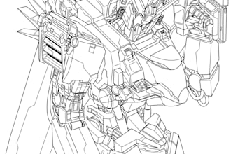 draw robots or mechas