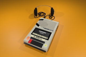 make 3d props for your video game