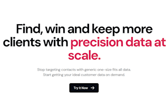 provide targeted ai b2b lead generation, linkedin data, cold email list prospect