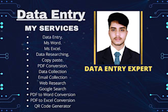 do data entry job