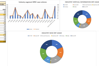 do data visualization, presentation, and project management