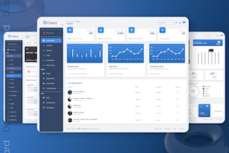 design dashboard, web app mobile app admin panel UI UX design