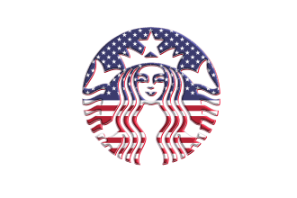 customize your name or logo with a USA design