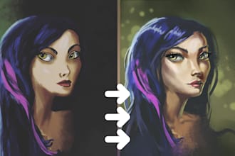 critique and improve your concept art or digital illustration