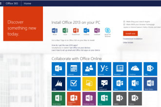 setup microsoft office 365, teams, exchange, and sharepoint