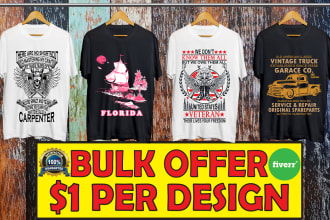 create bulk t shirt design and custom, vintage, typography, nurse t shirt design