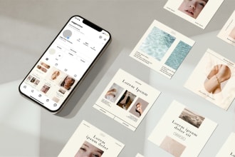 design a elegant and signature branding kit for  social media