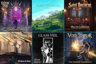 design album cover art and music artwork