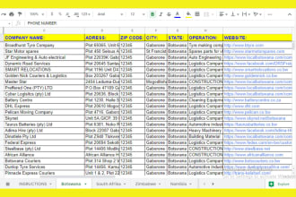do excel data entry, data input, web research, search data, and data scraping