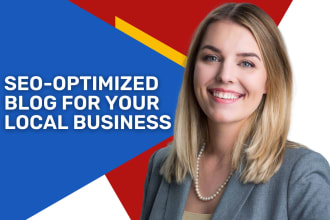 write a SEO optimized blog for your local business