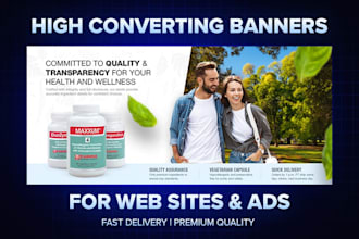 design high converting web banners that grab attention