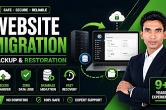 provide website migration, backup, and restoration services