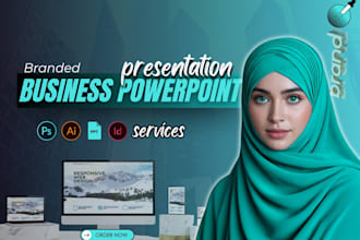 design custom powerpoint presentations, pitch decks, templates or google slides