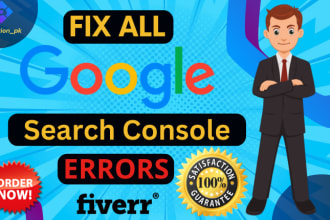fix index coverage errors in google search console