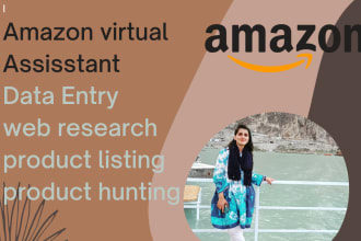 be your expert amazon fba virtual assistant for listing