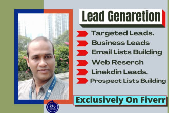 do collect email address, web research lead generation