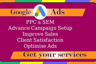 setup your google ads, PPC, SEM campaign