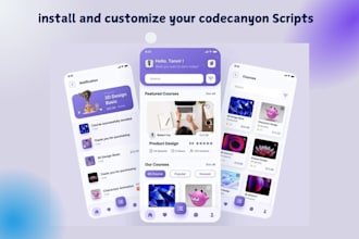 install and customize your codecanyon scripts