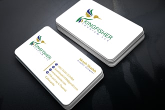 do professional visiting cards and unique business cards design in 24hs