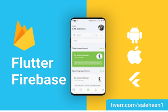 develop mobile application using flutter and firebase