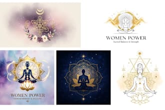 design sacred geometry logo for your business