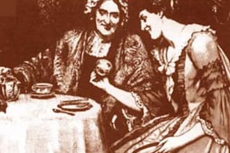 do an Irish Gypsy Tealeaf Reading with picture JPG and text Document