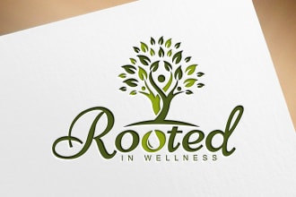 design a professional modern minimal beautiful natural logo for your company