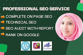 do wordpress on page and technical SEO service for your website