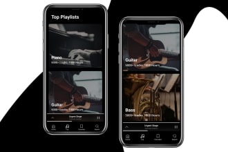 design music,sound app uiux