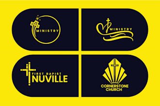 design church, missionary, ministry, and religious logo