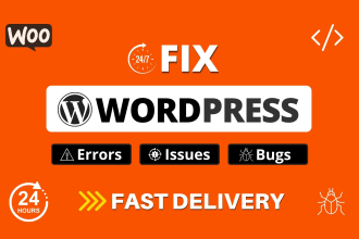 fix wordpress errors wordpress issues wordpress bug