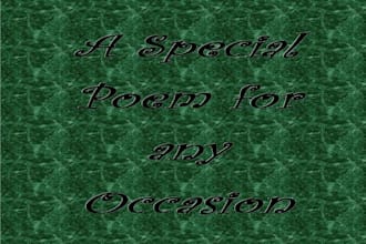 create a poem for you