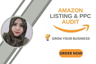 audit and find issues in your amazon listings and amazon PPC campaigns