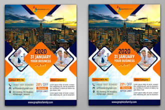 create leaflet brochure flyer bifold trifold poster
