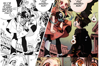 digitally color your manga page, comic and illustration