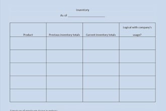 make you a spreadsheet